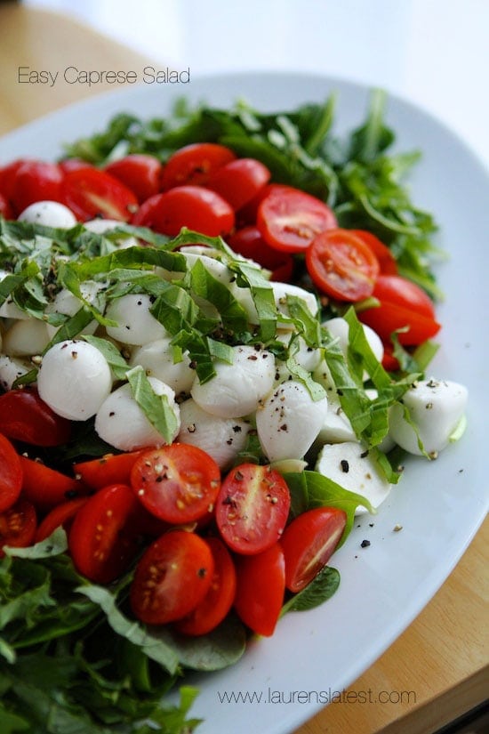 Are there any good gluten-free Caprese balsamic salad recipes?