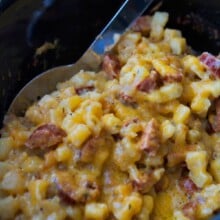 Crockpot Smoked Sausage & Hash Brown Casserole | Lauren's Latest